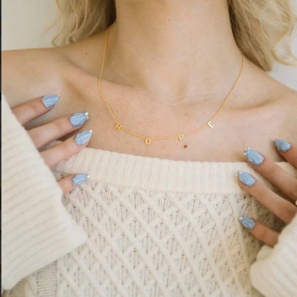 NWT BYCHARI “HOPE” Necklace - Picture 2 of 6